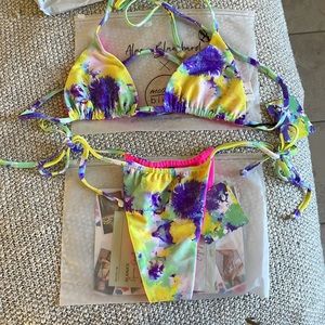 Moana Bikini x Alana Blanchard bikini set